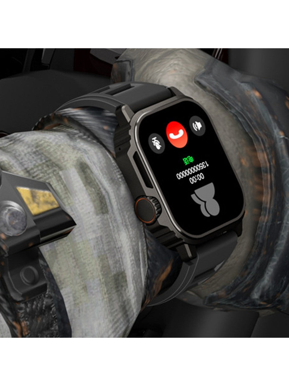 T11 tank 49mm 2.1” dayanıklı akıllı saat – ios & android uyumlu kolaymagza ,klolay magza, km , km tech, km technology, toptan telefon aksesuarları, toptan, Kolaymagza, KolayMazga, KM technology, KM tech, toptan gsm, toptan ürünler, e-ticaret toptan, eminönü toptan, tahtakale, tahtakale toptan