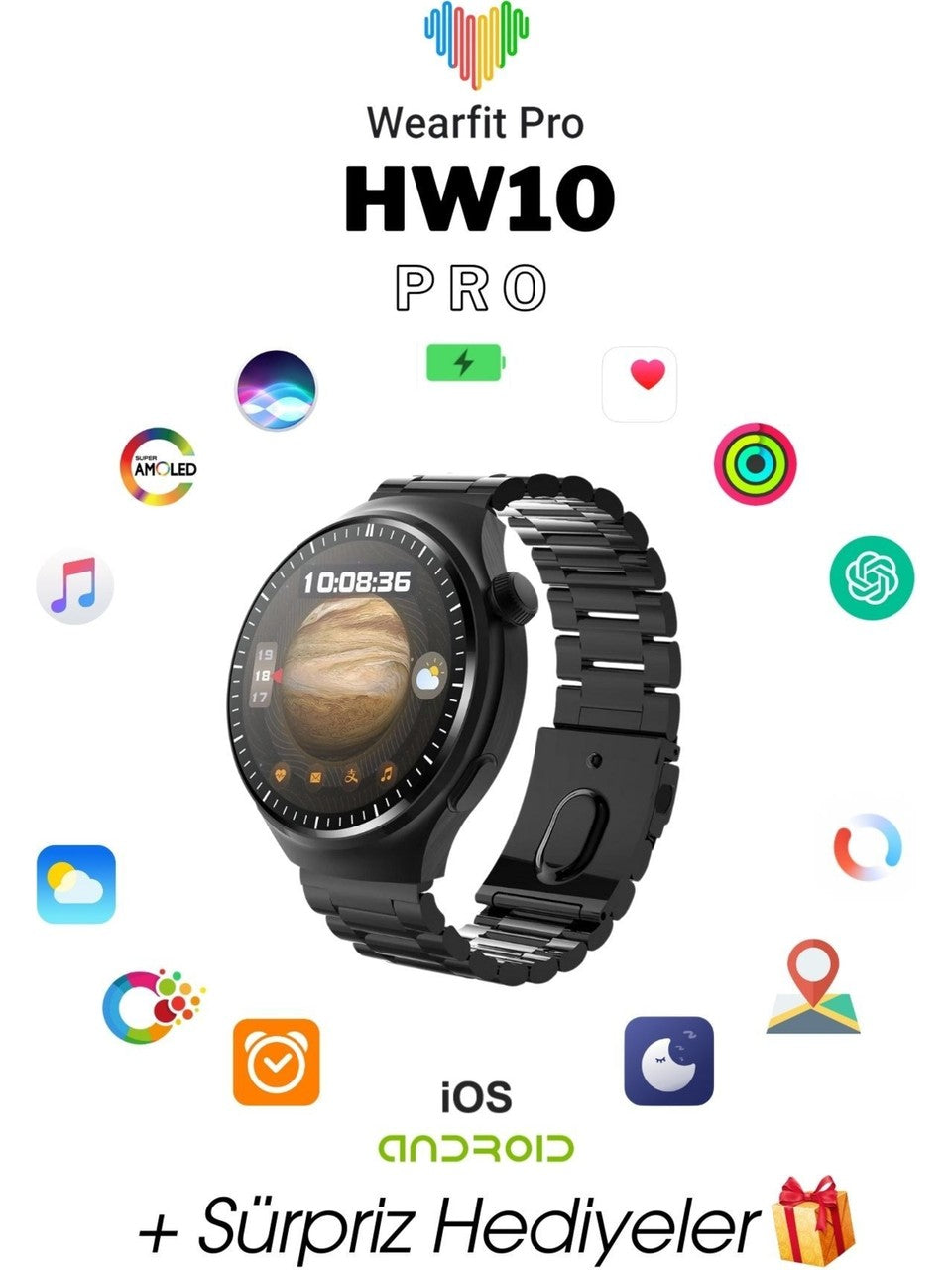 Venandin hw10 pro 1.50 inç amoled ekranlı akıllı saat – çift kordonlu, ios & android uyumlu kolaymagza ,klolay magza, km , km tech, km technology, toptan telefon aksesuarları, toptan, Kolaymagza, KolayMazga, KM technology, KM tech, toptan gsm, toptan ürünler, e-ticaret toptan, eminönü toptan, tahtakale, tahtakale toptan