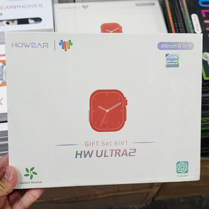 HW ultra2 49mm 7 kordonlu ve kılıflı yapay zeka destekli ios android uyumlu akıllı saat - A2R
