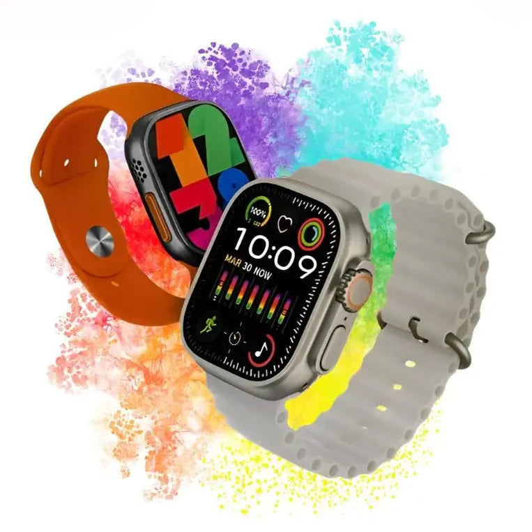 Hw ultra mini 2 41mm 1,75inç ekranlı 7 kordonlu ios android uyumlu akıllı saat - A2Y