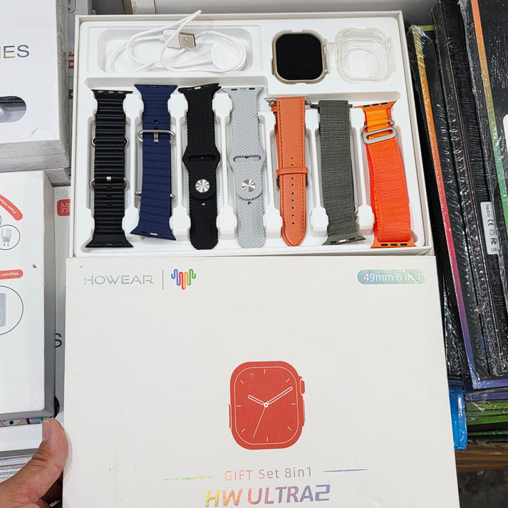 HW ultra2 49mm 7 kordonlu ve kılıflı yapay zeka destekli akıllı saat kolaymagza ,klolay magza, km , km tech, km technology, toptan telefon aksesuarları, toptan, Kolaymagza, KolayMazga, KM technology, KM tech, toptan gsm, toptan ürünler, e-ticaret toptan, eminönü toptan, tahtakale, tahtakale toptan