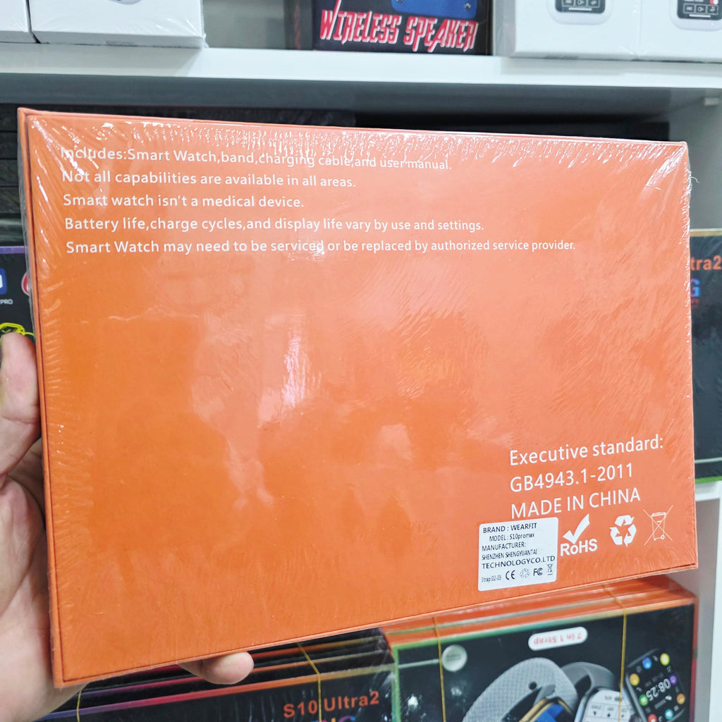 S10 Pro Max 7 kordonlu Dokunmatik HD Ekran ve Manyetik Kablosuz Şarj Özellikli Akıllı Saat - A3G