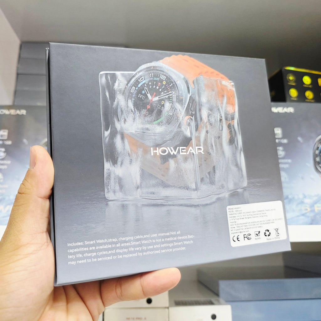 Hw6 pro plus amoled ekranlı 1gb ram 3 kordonlu ios android uyumlu akıllı saat - A2V