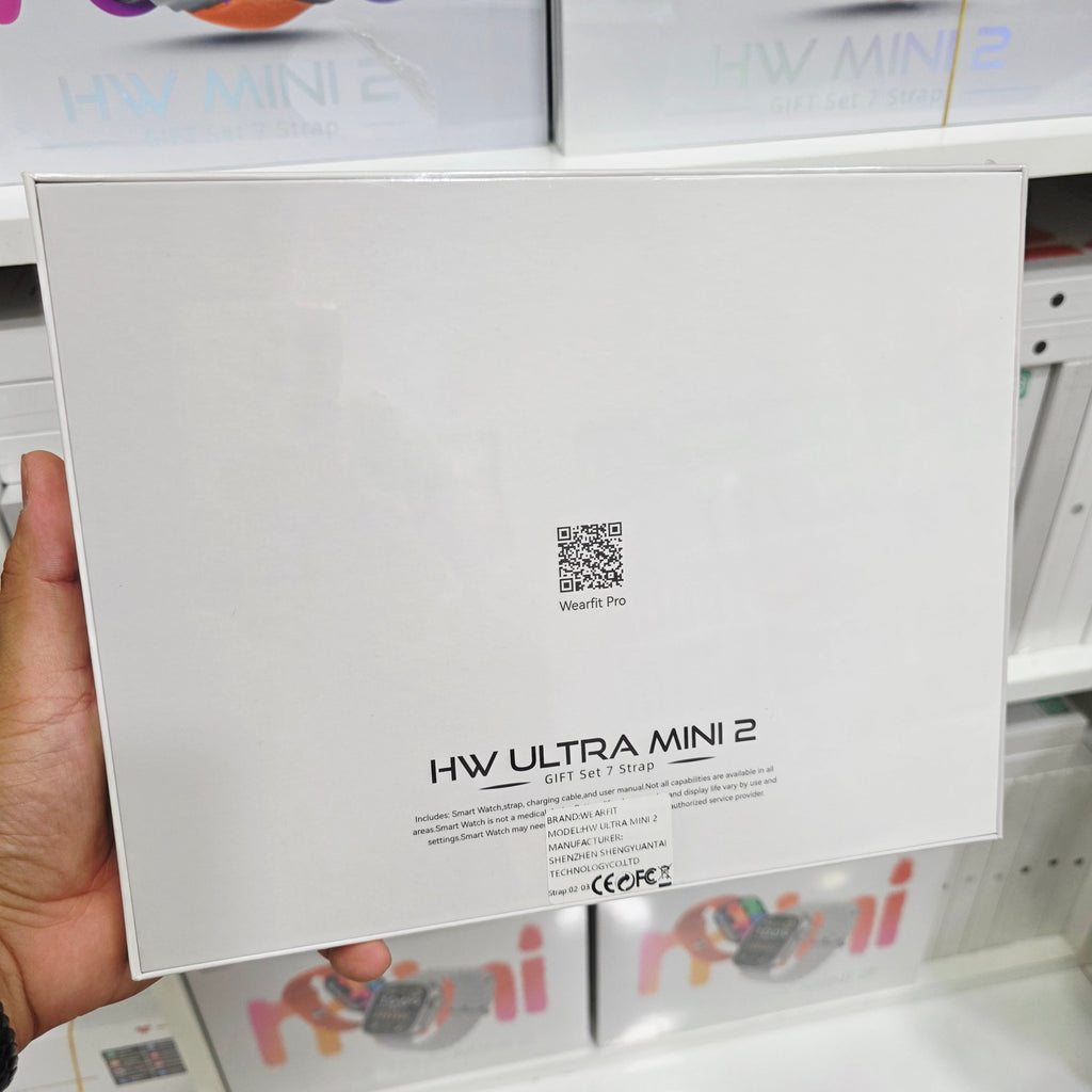 Hw ultra mini 2 41mm 1,75inç ekranlı 7 kordonlu ios android uyumlu akıllı saat - A2Y