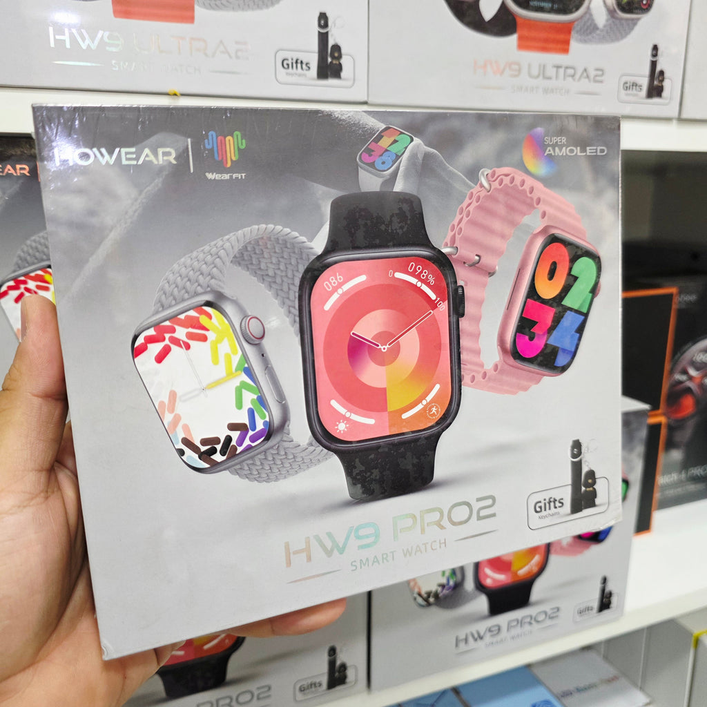 Hw9 pro2 amoled ekranlı 45mm anahtarlık hediyeli ios android uyumlu akıllı saat - A3A