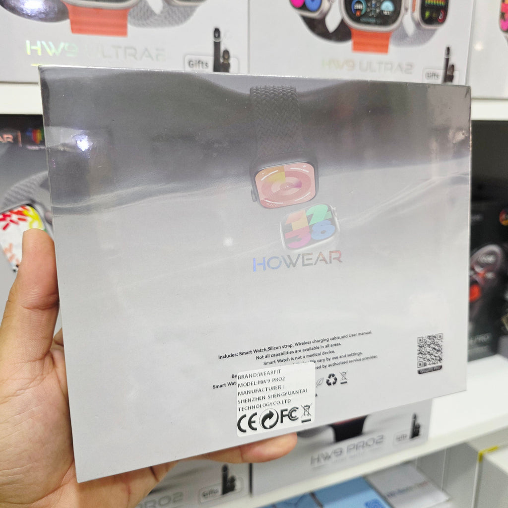 Hw9 pro2 amoled ekranlı 45mm anahtarlık hediyeli ios android uyumlu akıllı saat - A3A