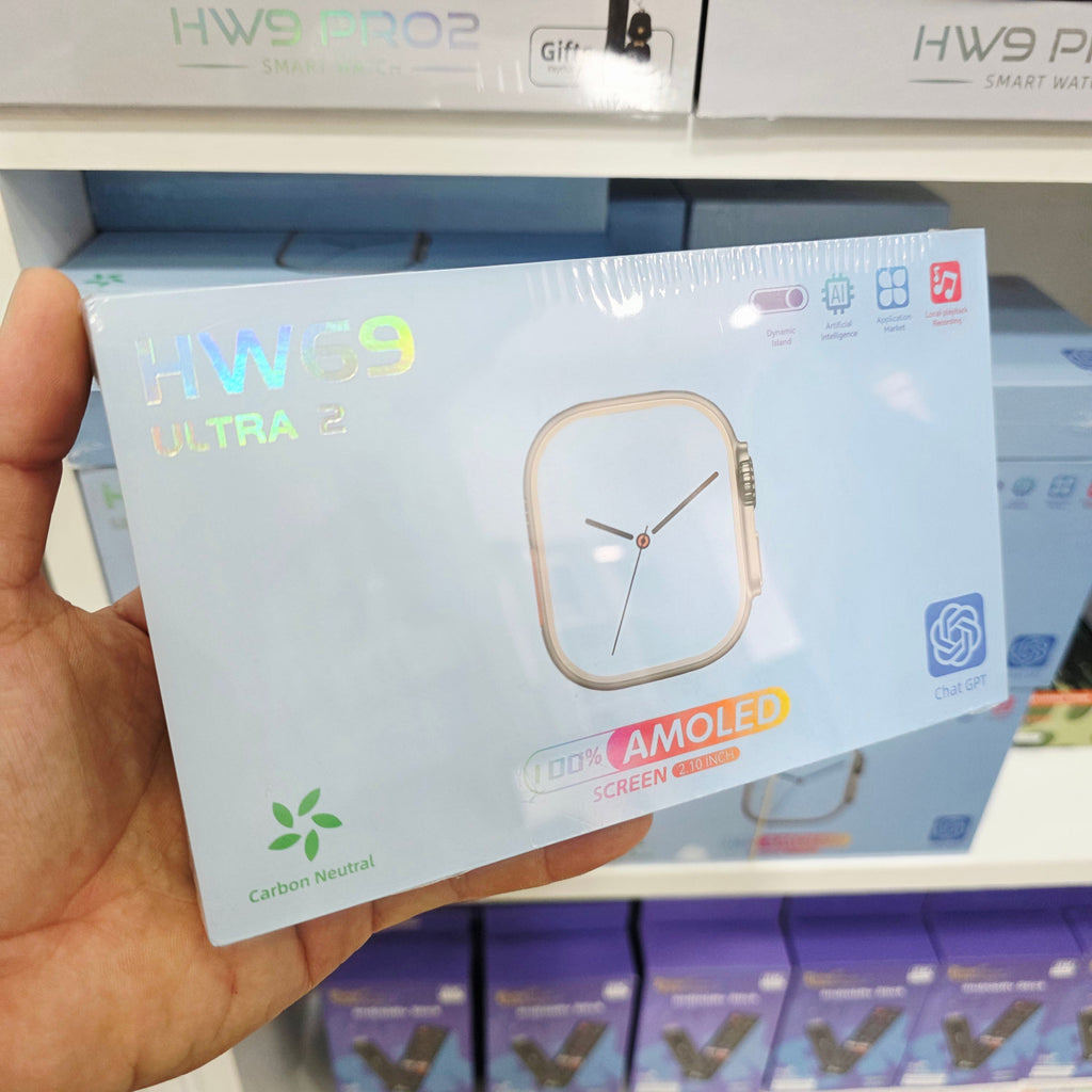 Hw69 ulta2 49mm 2,1 inç amoled ekranlı ios android uyumlu akıllı saat - A3B