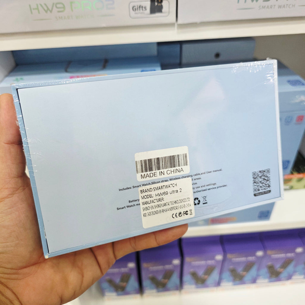 Hw69 ulta2 49mm 2,1 inç amoled ekranlı ios android uyumlu akıllı saat - A3B