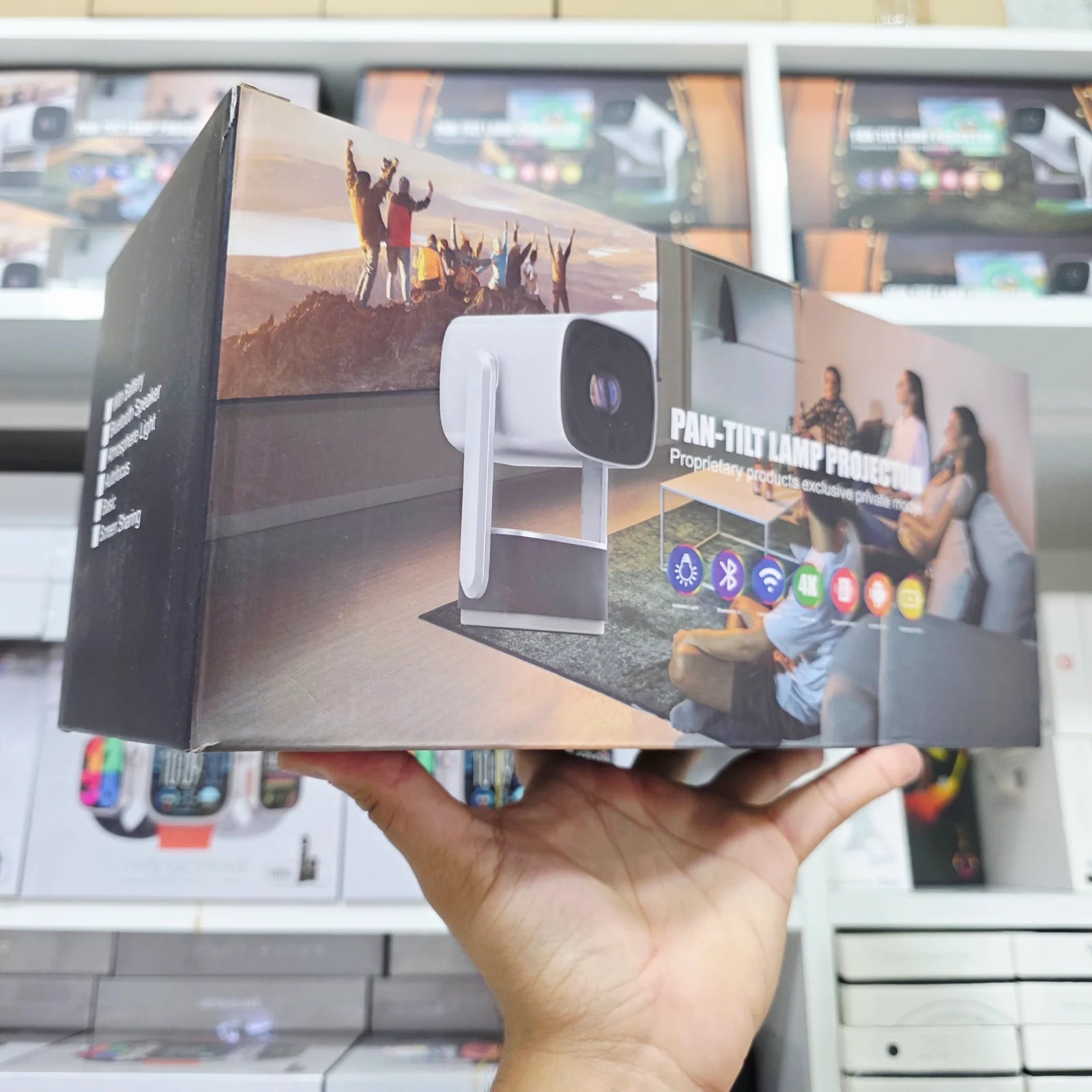 K2 Ultra HD Projektör – 300 ANSI parlaklıkta net görüntü sağlayan akıllı projektör cihazı