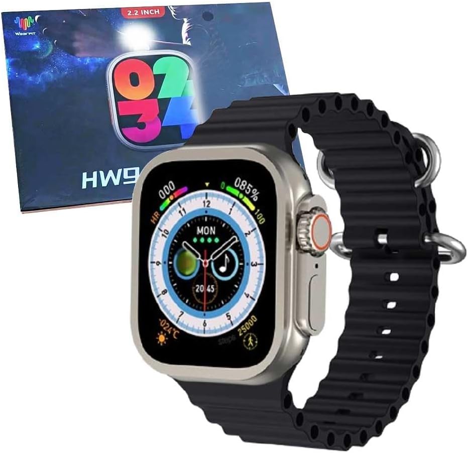 Hw ultra max 49mm amoled ekranlı 2,2 inç ios android uyumlu akıllı saat - A3D