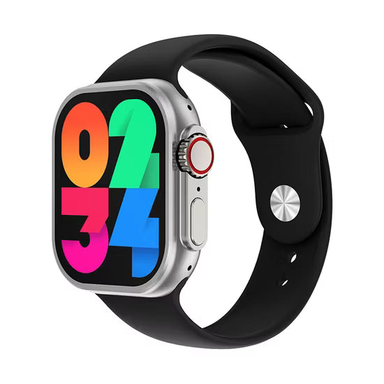 Hw9 ultra2 49mm amoled ekranlı 3 kordonlu ios android uyumlu akıllı saat - A2Z