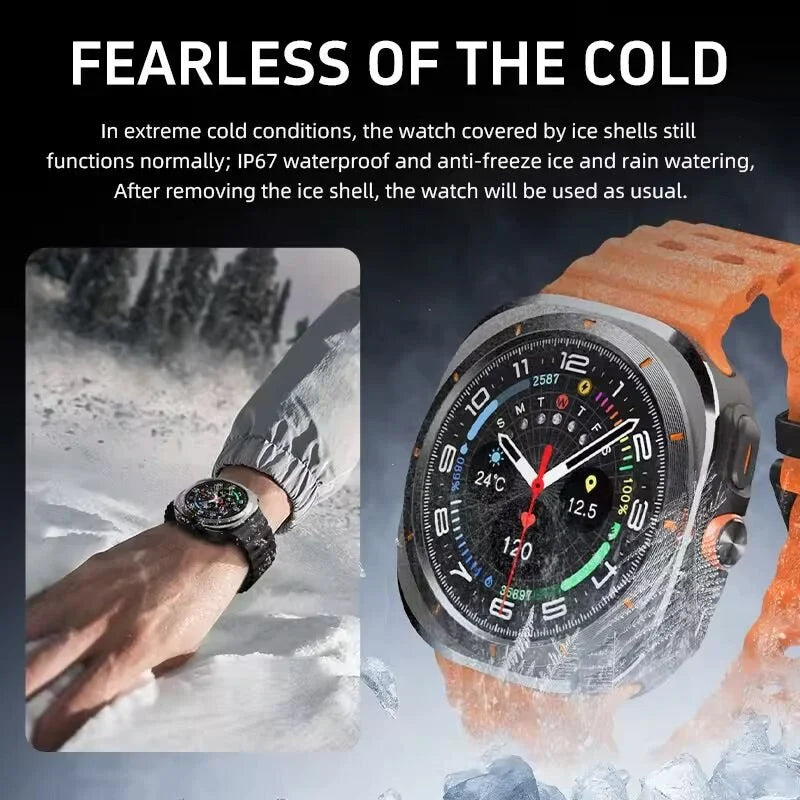 Hw6 pro plus amoled ekranlı 1gb ram 3 kordonlu ios android uyumlu akıllı saat - A2V