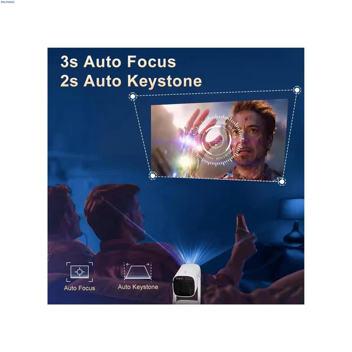 K2 Ultra HD Projektör – 300 ANSI parlaklıkta net görüntü sağlayan akıllı projektör cihazı